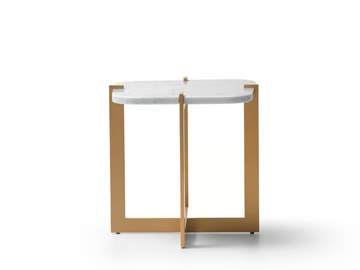 CRUZ - Marble side table by Quinti Sedute - view 3